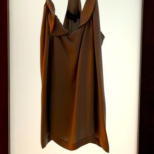 Alexander Wang grey silk top